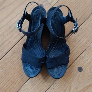 Crocs wedge sandles